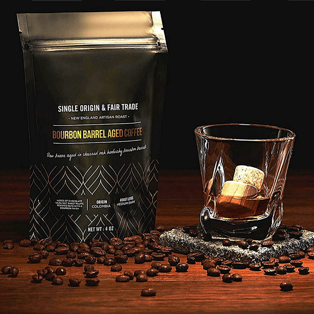 The Gourmet Set - ROCKS x Bourbon Barrel Aged Coffee